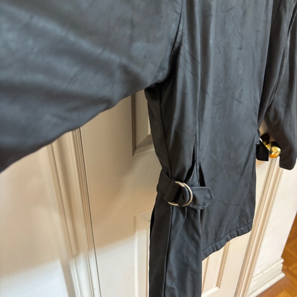 vintage 1990s costa blanca waxy black jacket * accepting offers - Picture 4 of 10